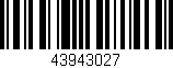 Código de barras (EAN, GTIN, SKU, ISBN): '43943027'
