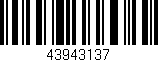 Código de barras (EAN, GTIN, SKU, ISBN): '43943137'