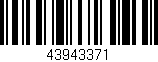 Código de barras (EAN, GTIN, SKU, ISBN): '43943371'