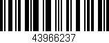 Código de barras (EAN, GTIN, SKU, ISBN): '43966237'