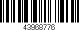 Código de barras (EAN, GTIN, SKU, ISBN): '43968776'