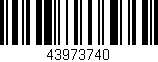 Código de barras (EAN, GTIN, SKU, ISBN): '43973740'