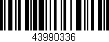 Código de barras (EAN, GTIN, SKU, ISBN): '43990336'