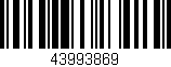 Código de barras (EAN, GTIN, SKU, ISBN): '43993869'