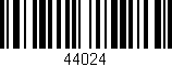 Código de barras (EAN, GTIN, SKU, ISBN): '44024'