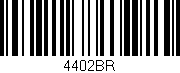 Código de barras (EAN, GTIN, SKU, ISBN): '4402BR'