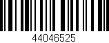 Código de barras (EAN, GTIN, SKU, ISBN): '44046525'