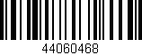 Código de barras (EAN, GTIN, SKU, ISBN): '44060468'