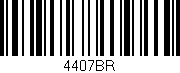 Código de barras (EAN, GTIN, SKU, ISBN): '4407BR'