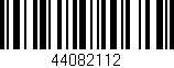 Código de barras (EAN, GTIN, SKU, ISBN): '44082112'