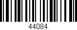 Código de barras (EAN, GTIN, SKU, ISBN): '44084'