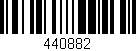 Código de barras (EAN, GTIN, SKU, ISBN): '440882'