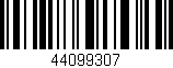 Código de barras (EAN, GTIN, SKU, ISBN): '44099307'