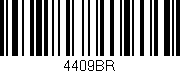 Código de barras (EAN, GTIN, SKU, ISBN): '4409BR'