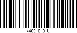 Código de barras (EAN, GTIN, SKU, ISBN): '4409_0_0_U'