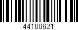 Código de barras (EAN, GTIN, SKU, ISBN): '44100621'