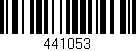 Código de barras (EAN, GTIN, SKU, ISBN): '441053'
