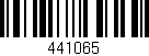 Código de barras (EAN, GTIN, SKU, ISBN): '441065'