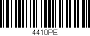 Código de barras (EAN, GTIN, SKU, ISBN): '4410PE'