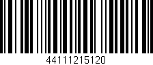 Código de barras (EAN, GTIN, SKU, ISBN): '44111215120'