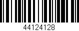 Código de barras (EAN, GTIN, SKU, ISBN): '44124128'