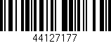 Código de barras (EAN, GTIN, SKU, ISBN): '44127177'