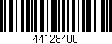 Código de barras (EAN, GTIN, SKU, ISBN): '44128400'