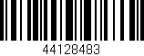 Código de barras (EAN, GTIN, SKU, ISBN): '44128483'