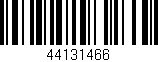 Código de barras (EAN, GTIN, SKU, ISBN): '44131466'
