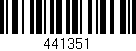 Código de barras (EAN, GTIN, SKU, ISBN): '441351'
