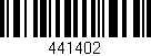 Código de barras (EAN, GTIN, SKU, ISBN): '441402'