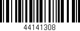 Código de barras (EAN, GTIN, SKU, ISBN): '44141308'