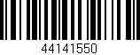 Código de barras (EAN, GTIN, SKU, ISBN): '44141550'