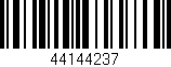 Código de barras (EAN, GTIN, SKU, ISBN): '44144237'