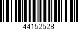 Código de barras (EAN, GTIN, SKU, ISBN): '44152528'