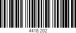 Código de barras (EAN, GTIN, SKU, ISBN): '4416.202'