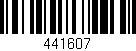 Código de barras (EAN, GTIN, SKU, ISBN): '441607'