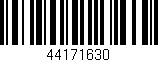 Código de barras (EAN, GTIN, SKU, ISBN): '44171630'