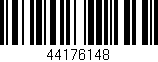 Código de barras (EAN, GTIN, SKU, ISBN): '44176148'