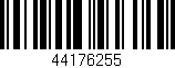 Código de barras (EAN, GTIN, SKU, ISBN): '44176255'