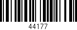 Código de barras (EAN, GTIN, SKU, ISBN): '44177'