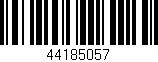 Código de barras (EAN, GTIN, SKU, ISBN): '44185057'