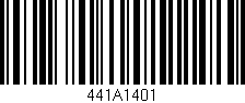 Código de barras (EAN, GTIN, SKU, ISBN): '441A1401'