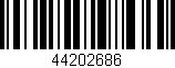Código de barras (EAN, GTIN, SKU, ISBN): '44202686'