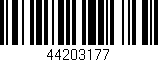 Código de barras (EAN, GTIN, SKU, ISBN): '44203177'