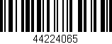 Código de barras (EAN, GTIN, SKU, ISBN): '44224065'