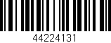 Código de barras (EAN, GTIN, SKU, ISBN): '44224131'