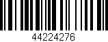 Código de barras (EAN, GTIN, SKU, ISBN): '44224276'