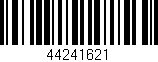 Código de barras (EAN, GTIN, SKU, ISBN): '44241621'