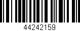 Código de barras (EAN, GTIN, SKU, ISBN): '44242159'